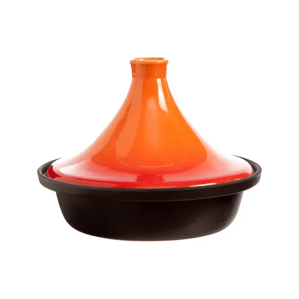 Cosy & Trendy Tajine 25cm zwart-oranje