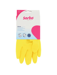 Sorbo Huishoudhandschoenen geel L