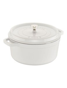 Staub Braadpan 26cm 5,25L La Cocotte wit