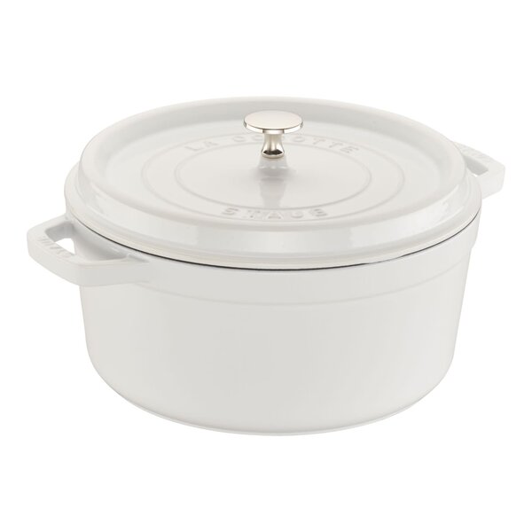 Staub Braadpan 26cm 5,25L La Cocotte wit