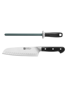 Zwilling Koksmes 18cm en aanzetstaal 23cm