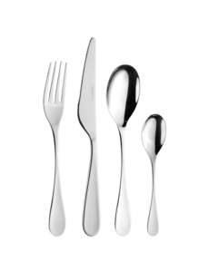 Pintinox Cassette 6 persoons 24-delig Mirror zilver Drop