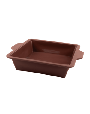 Point-Virgule Taartvorm 20x20cm silicone Vintage Maroon