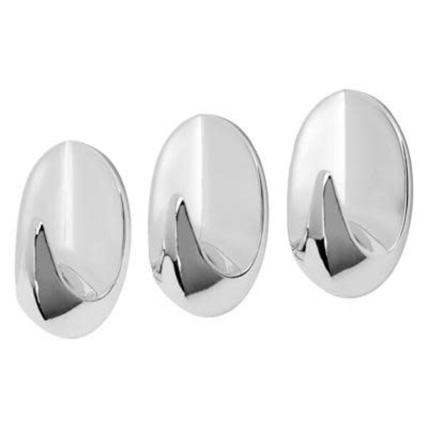 My Basics Plakhaak set 3 chroom