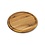 Kesper Snijplank-Bistrobord Acacia geolied rond 25cm