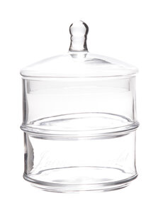 Cosy & Trendy Bonbonnière - Snoeppot 2-laags D12xH18cm glas