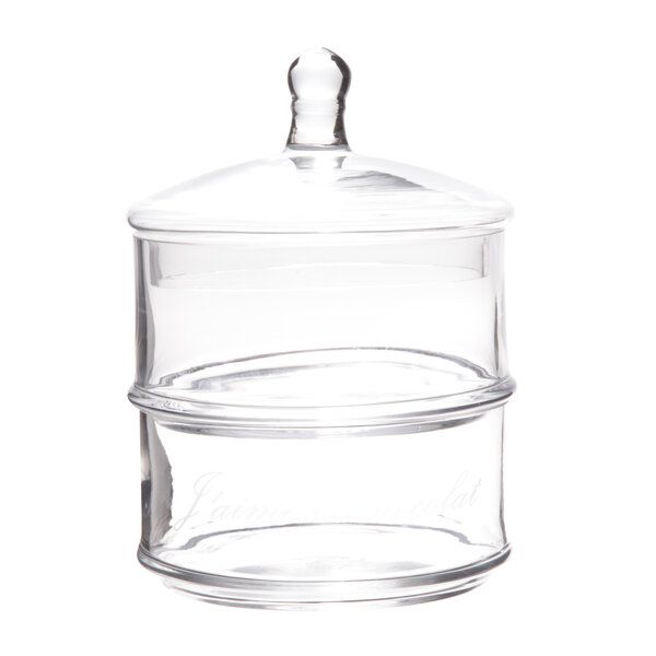 Cosy & Trendy Bonbonnière - Snoeppot 2-laags D12xH18cm glas