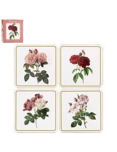 The Leonardo Collection Onderzetter set-4 Rozen