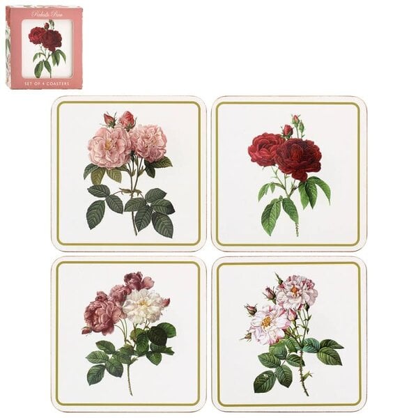The Leonardo Collection Onderzetter set-4 Rozen