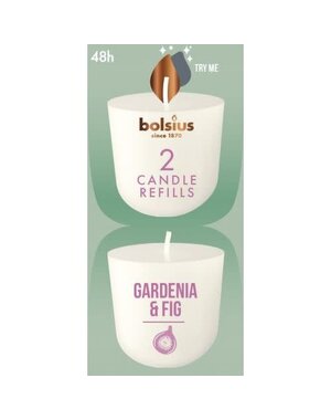 Bolsius Cleanlight refill gardenia & fig