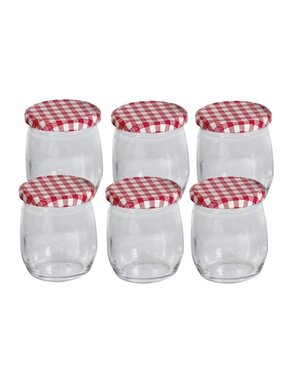  Jampotglazen per 6 stuks 420 ml