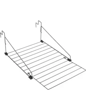 Metaltex Hangdroogrek 9 meter drooglengte Den Haag zwart