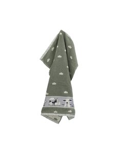 Bunzlau Castle Keukendoek Sheep Dark Green