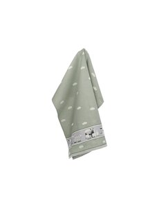 Bunzlau Castle Theedoek Sheep Dark Green