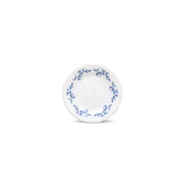 BonBistro Gebaksbord 16cm Blue Flower Retro