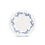 BonBistro Bord plat 27,5cm Blue Flower Retro
