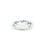 BonBistro Bord diep 23,5cm Blue Flower Retro