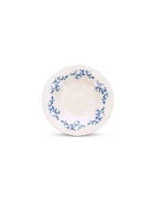 BonBistro Bord diep 23,5cm Blue Flower Retro