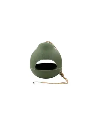 Point-Virgule Voederhuisje uit bamboevezel groen