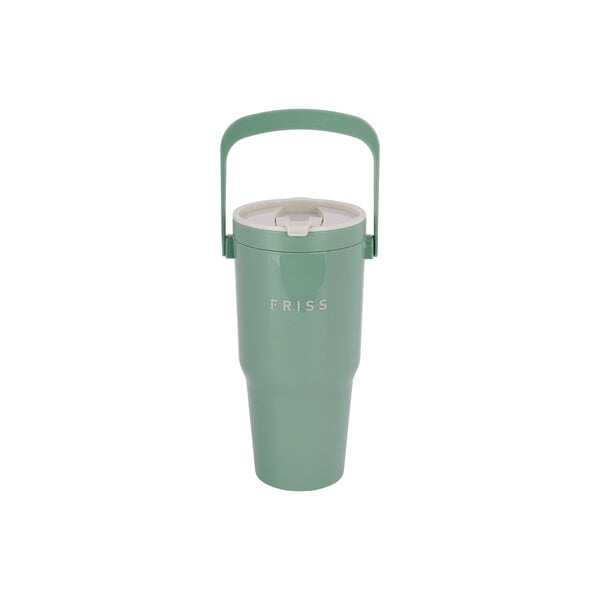 Friss Friss drinkbeker PP 0,8L groen dubbelwandig Friss