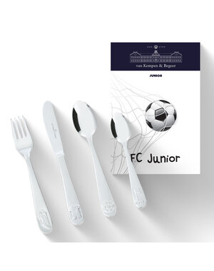 Koninklijke van Kempen & Begeer Kinderbestek FC Junior 4 delig