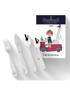 Koninklijke van Kempen & Begeer Kinderbestek Fiep Westendorp 4 delig