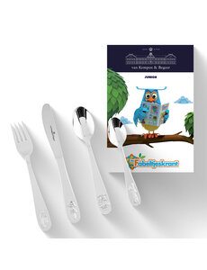 Koninklijke van Kempen & Begeer Kinderbestek Fabeltjeskrant 4 delig