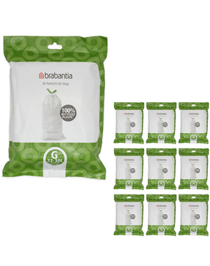 Brabantia Afvalzakken PerfectFit G, 23-30L, 400 stuks