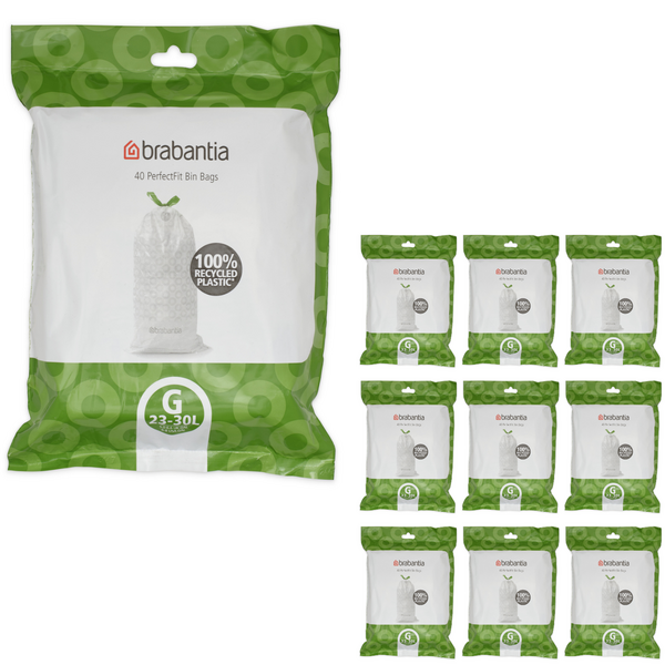 Brabantia Afvalzakken PerfectFit G, 23-30L, 400 stuks
