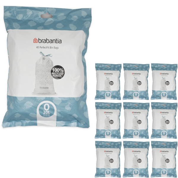 Brabantia Afvalzakken PerfectFit O, 30L, 400 stuks