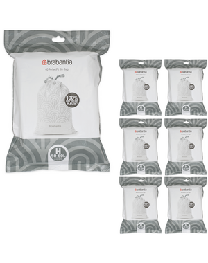 Brabantia Afvalzakken PerfectFit H, 50-60L, 280 stuks