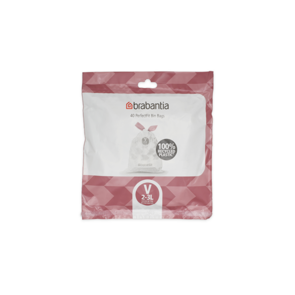 Brabantia Afvalzakken Perfectfit V, 3L, 40 stuks
