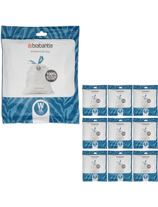 Brabantia Afvalzakken PerfectFit W, 5L, 400 stuks