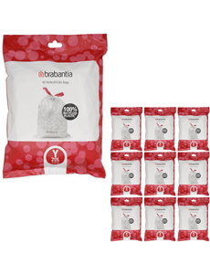 Brabantia Afvalzakken PerfectFit Y, 20L, 400 stuks