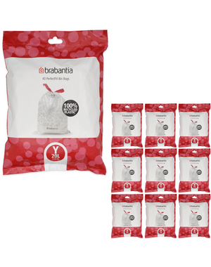Brabantia Afvalzakken PerfectFit Y, 20L, 400 stuks