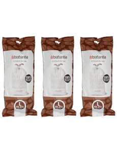 Brabantia Afvalzakken PerfectFit L, 40-45L, 60 stuks