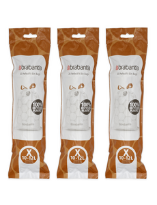 Brabantia Afvalzakken PerfectFit X, 10-12L, 60 stuks