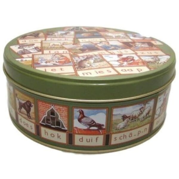 Koekblik rond Aap Noot Mies