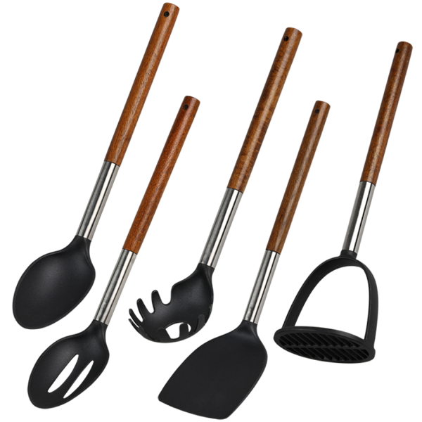 Kesper Keukenhulpjes set 5 delig acacia