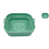 Noviplast Opvouwbare vierkante airfryer mand 20x20x6cm