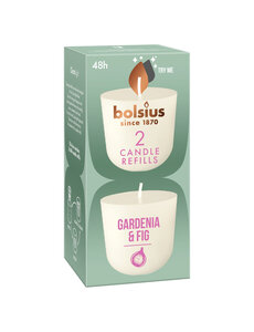 Bolsius Cleanlight refill Gardenia & Fig