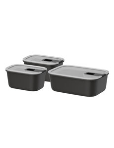 Mepal Set vershouddoos easyclip 3-dlg - nordic black