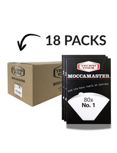 Moccamaster MASTER CARTON 18 x Filterpapier Cup-one