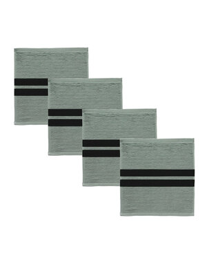 DDDDD Vaatdoek Baxter 30 x 30 green per 4 stuks
