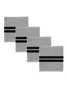 DDDDD Vaatdoek Baxter 30 x 30 grey per 4 stuks