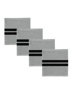 DDDDD Vaatdoek Baxter grijs set/4
