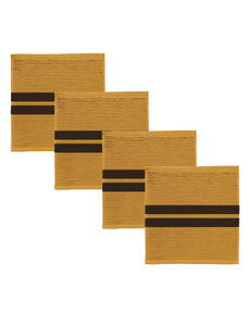 DDDDD Vaatdoek Baxter 30 x 30 ochre per 4 stuk
