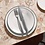 BonBistro Bord plat 26.5cm coupe black rim Basic White