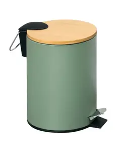 Kesper Pedaalemmer 3L Bamboe groen