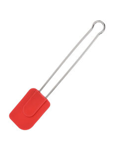 Westmark Pannenlikker - Deegschraper Siliconen 28,5 cm rood